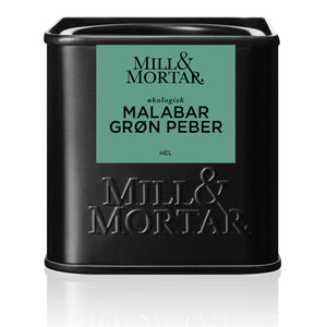 Du tilføjede <b><u>Malabar Grøn Peber - Mill & Mortar</u></b> til kurven.