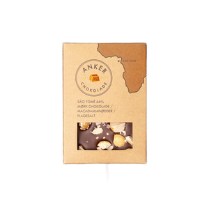 Du tilføjede <b><u>São Tomé 66% mørk chokolade / macadamianødder / flagesalt - Plade fra Anker Chokolade</u></b> til kurven.