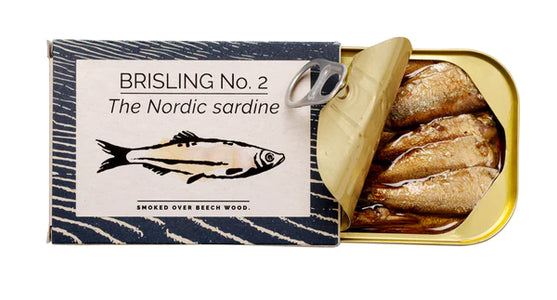 Du tilføjede <b><u>Brisling no 2, bøge røget - Fangst</u></b> til kurven.