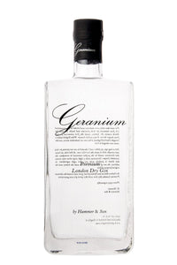 Du tilføjede <b><u>Geranium Gin</u></b> til kurven.