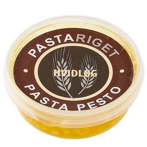 Du tilføjede <b><u>Hvidløg Pesto</u></b> til kurven.