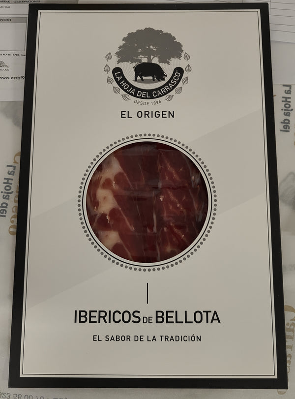 JAMÓN IBÉRICO DE BELLOTA 75% Håndskåret - La Hoja del Carrasco