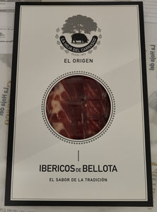 Du tilføjede <b><u>JAMÓN IBÉRICO DE BELLOTA 75% Håndskåret - La Hoja del Carrasco</u></b> til kurven.