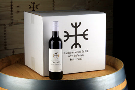 Du tilføjede <b><u>18 Pinot Noir, Solskin, 50 cl. - Hauksson Weine, Aargau</u></b> til kurven.