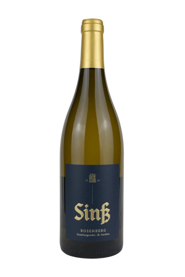 22 Grauburgunder Rosenberg - Sinss, Nahe