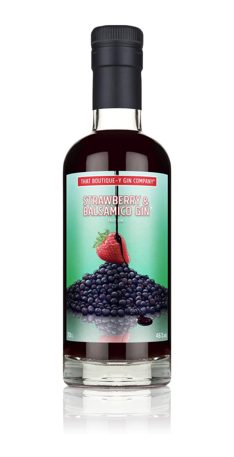 Strawberry Balsamico Gin - That Boutique-y Gin Comapany