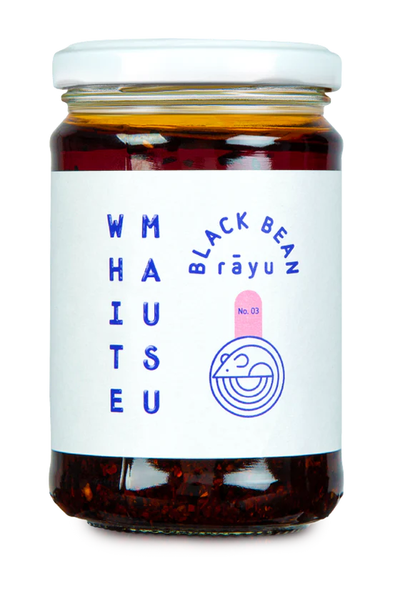 Black Bean Rayu - White Mausu