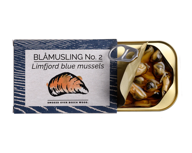 Du tilføjede <b><u>Blåmusling no 2, Røget, Raspolie - Fangst</u></b> til kurven.