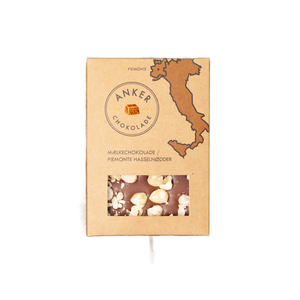 Du tilføjede <b><u>Mælkechokolade/Piemonte hasselnødder - Plade fra Anker Chokolade</u></b> til kurven.
