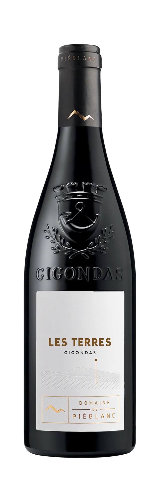 22 Gigondas, Les Terres, Pieblanc