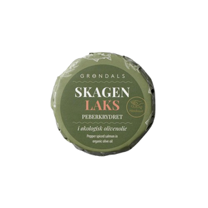 Du tilføjede <b><u>Skagen Laks Peberkrydret - Grøndals</u></b> til kurven.