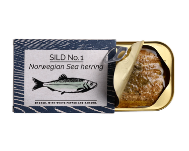 Du tilføjede <b><u>Sild no 1, Røget med hvid peber og Ramsløg - Fangst</u></b> til kurven.